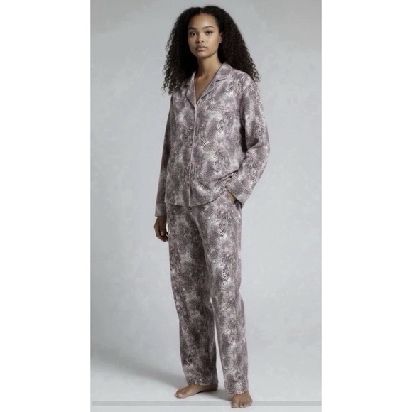 New SKIMS SLEEP LONG SLEEP SET IN BLOOM MINI MULTI ANIMAL PRINT SIZE MEDIUM NIB